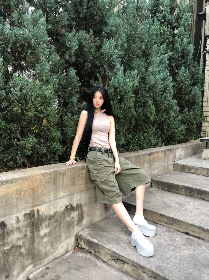Cargo Bermuda Pants