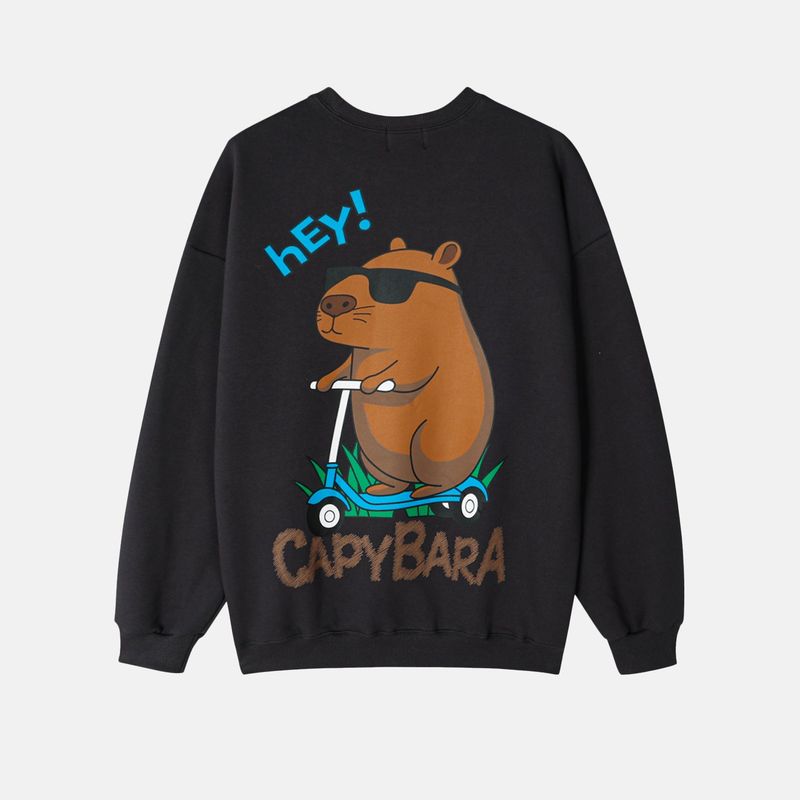Capybara Couple Sweatshirt 2COLOR