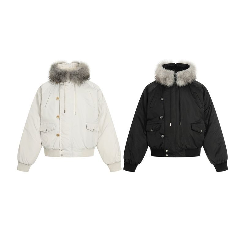 Oslo Fur Trim Padded Jumper