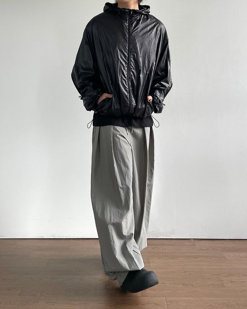 Oft Pintuck Nylon Pants