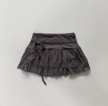 named strap frill skirt (3color)