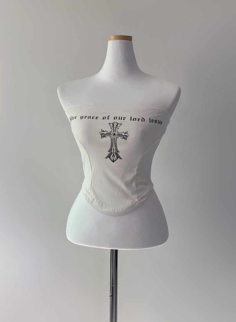 Bacro Cross Lettering Top