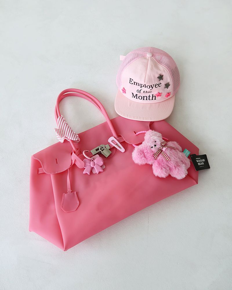 Ugly Teddy Bear Paw Doll Keyring