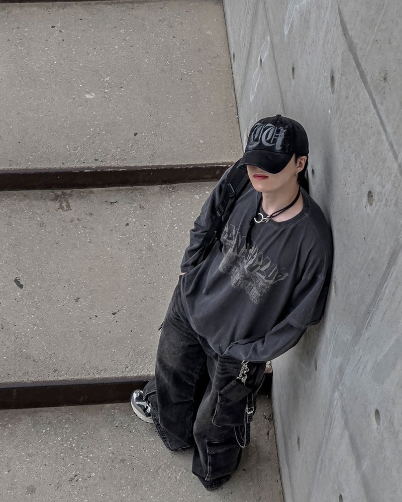 County Layered Long Sleeve T-shirt