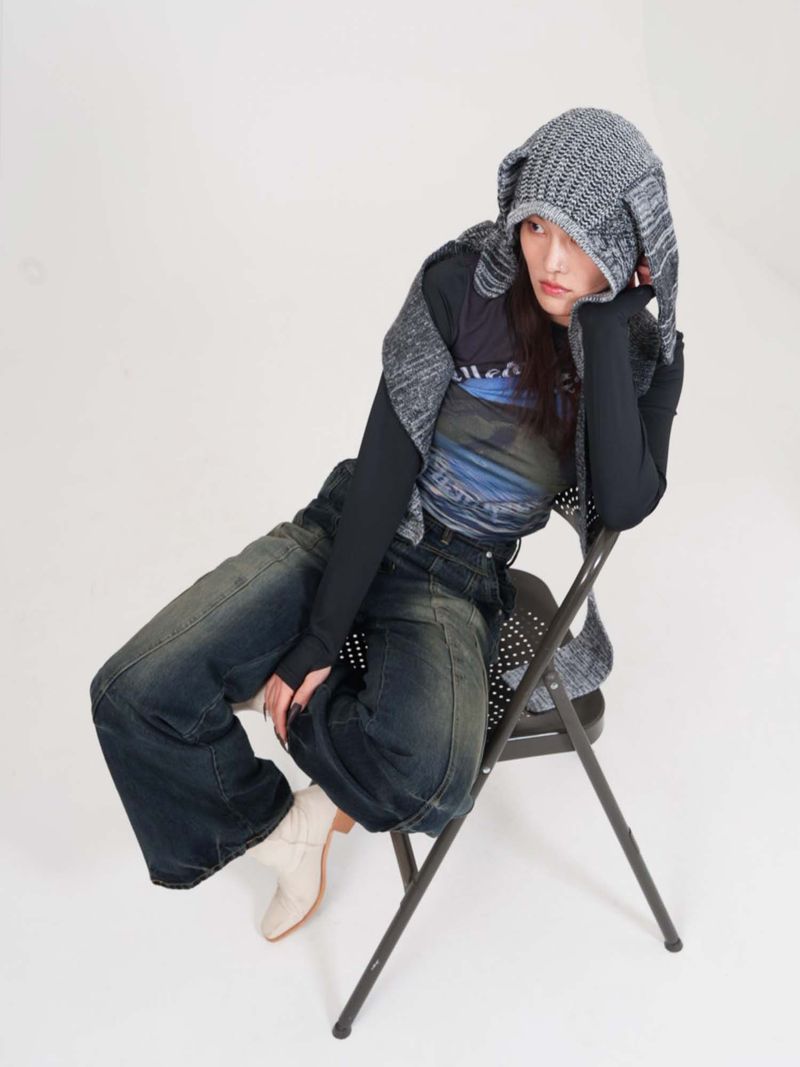Domingo Wave Wide Jeans