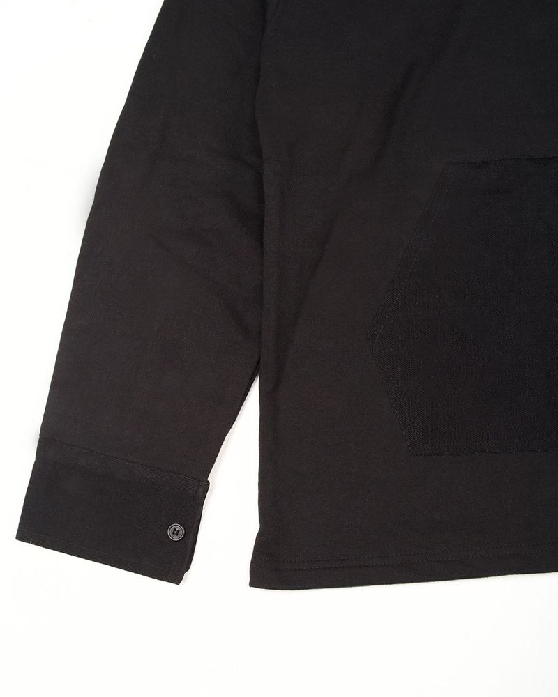 SHIRTS HOODIE BLACK