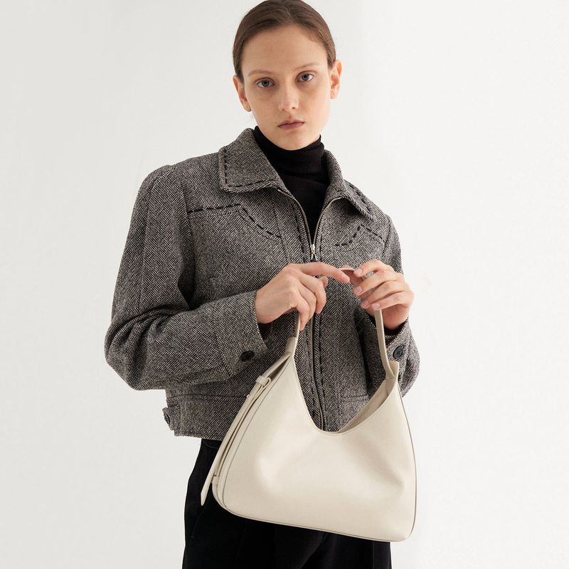 FRAME HOBO BAG_IVORY