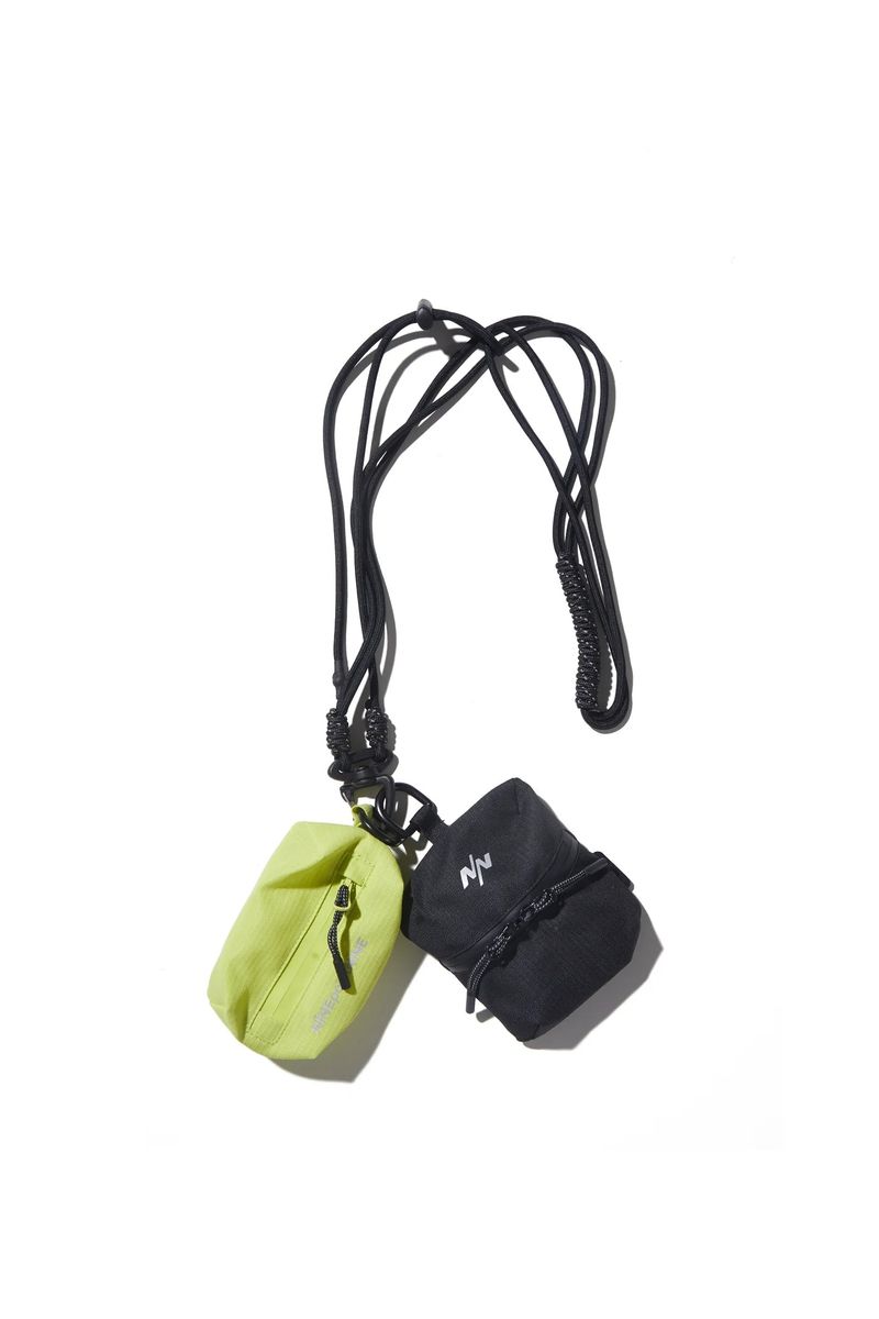 NīNEpointNīNE(ナインポイントナイン)の「DUO ELEMENT BAGS - BLACK(Bags)」