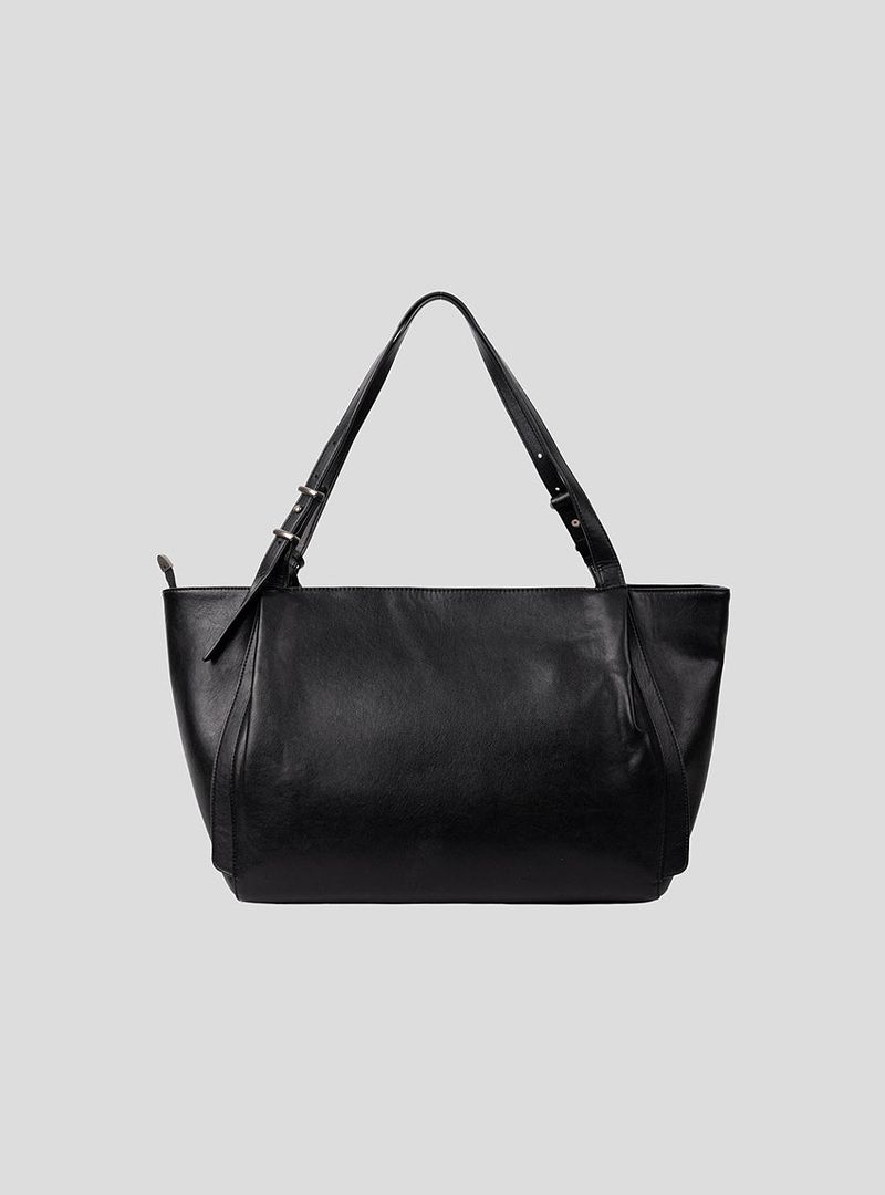 No.1107 leather tote shoulder bag