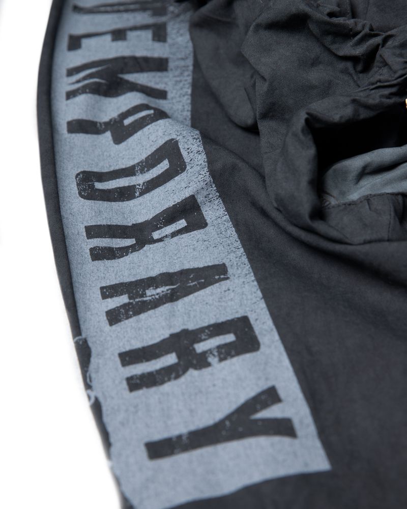 TMPRARY NAVY HOOD SHIRT
