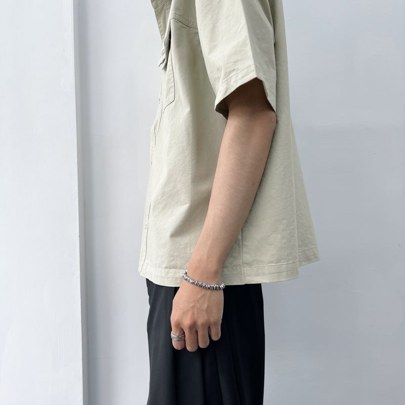 Light Sand Double Pocket Shirt
