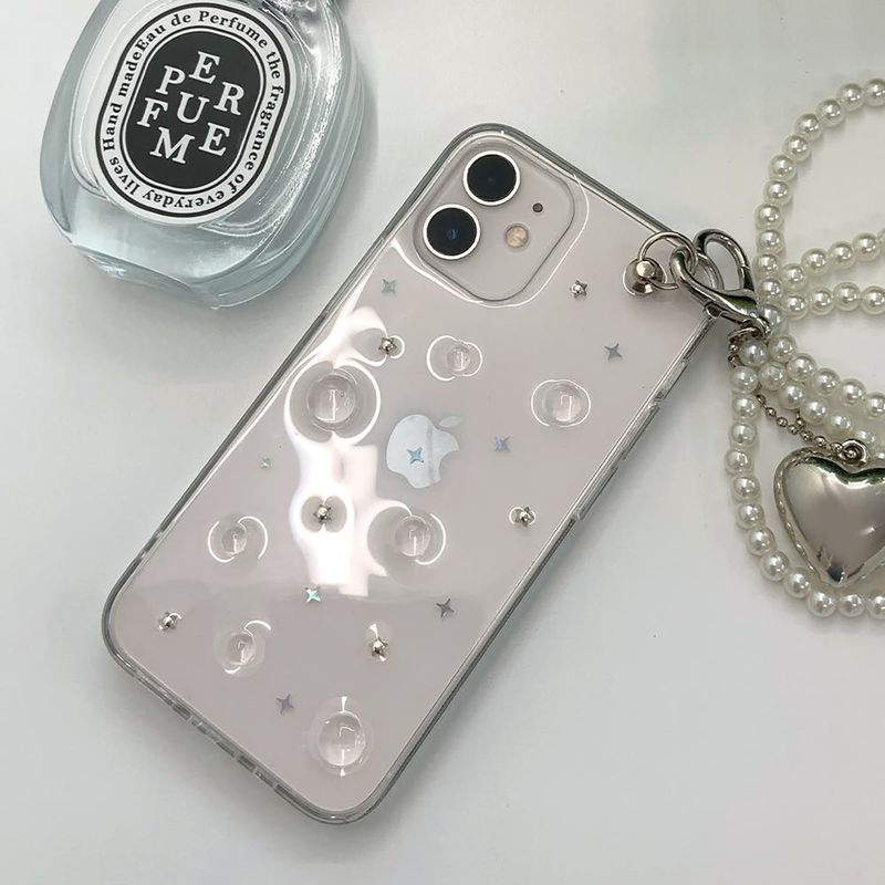 [MADE] Pure ribbon keyring Resin Case
