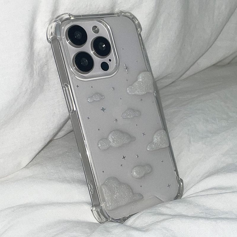 [made]bright cloud ver resin phone case 
