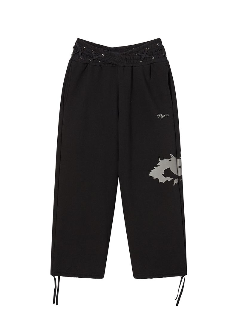 EYE SWEAT PANTS (BLACK)