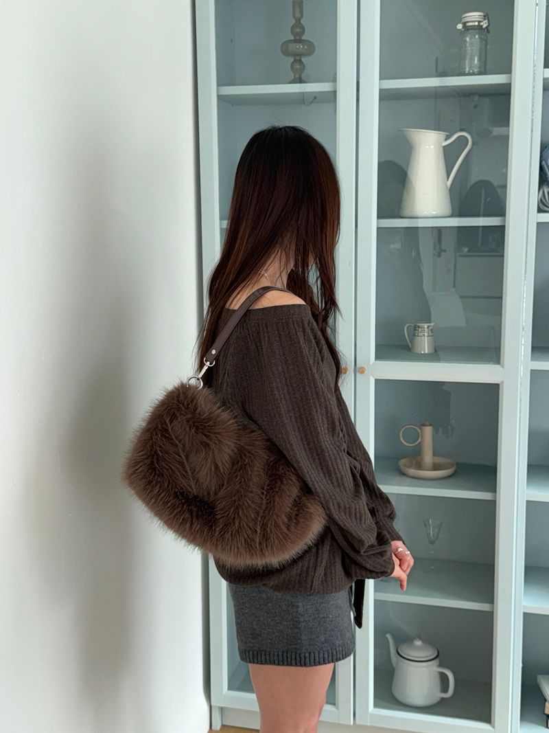 2way puppy bag brown