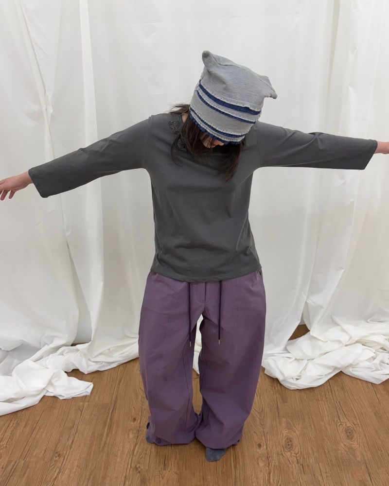 Muted Color Pants (2colors)