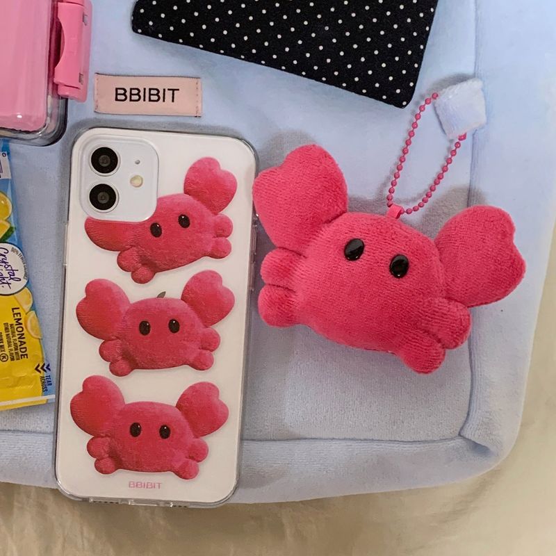 mini crab kkokko Jelly Hard phone case