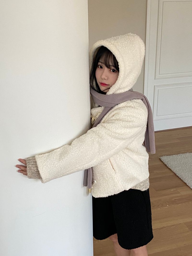Emery short duffle coat