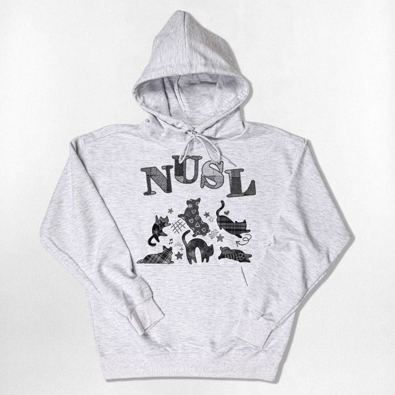 NOTUSUAL（ノットユージュアル）の「Patch Printing Over-fit Hoodie - 5COLOR（Tops）」