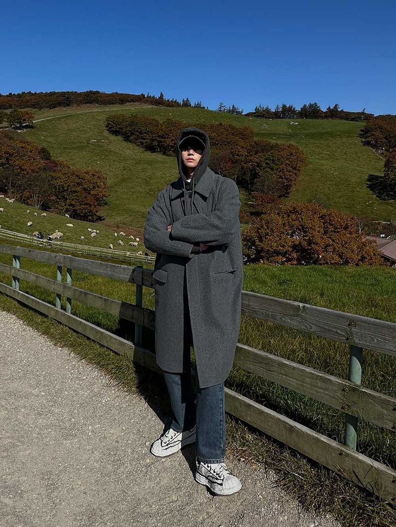 ASCLO Wool Mac Coat (2color)