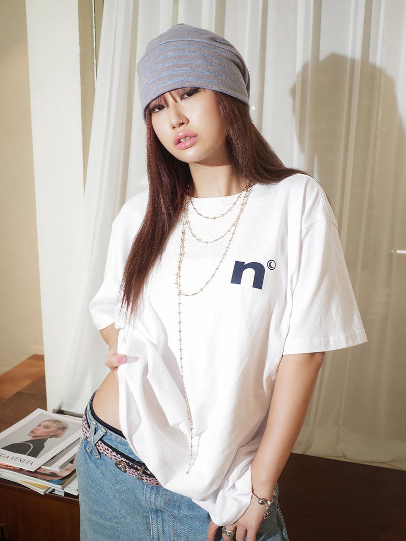 NYXX（エヌワイエックスエックス）の「RECORDS TEE (WHITE)（Tops）」