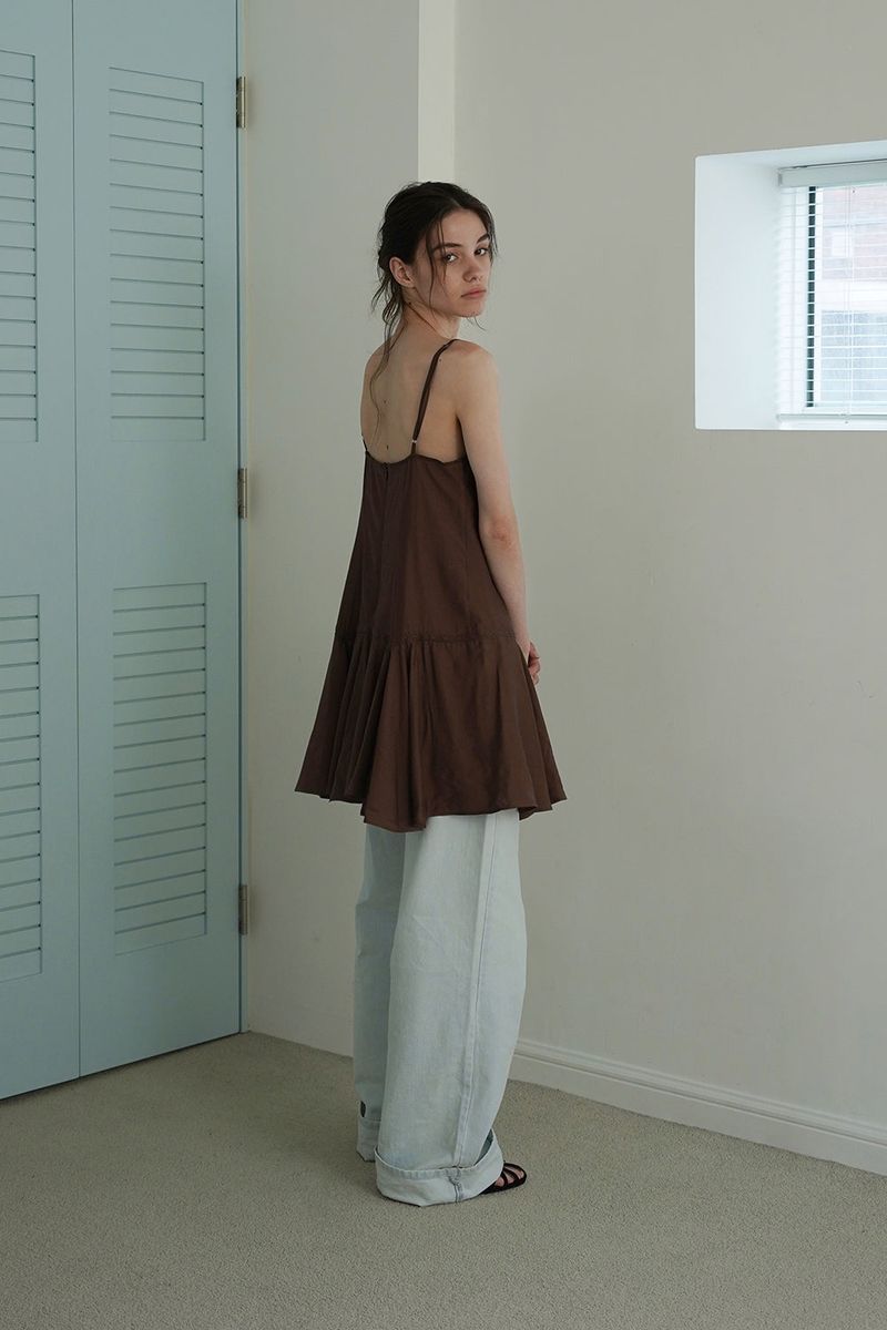 Nina slip dress_brown