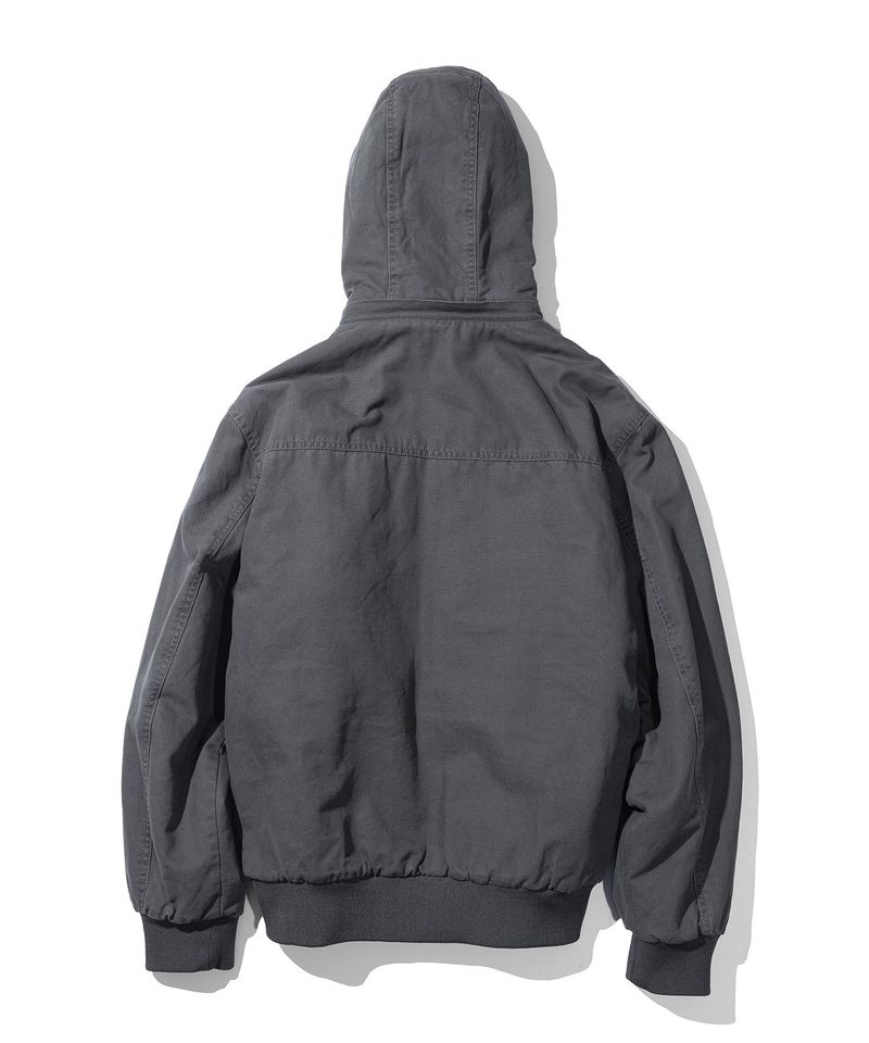 3WAY Washed Boa Hooded Jacket MWIPD003-DG