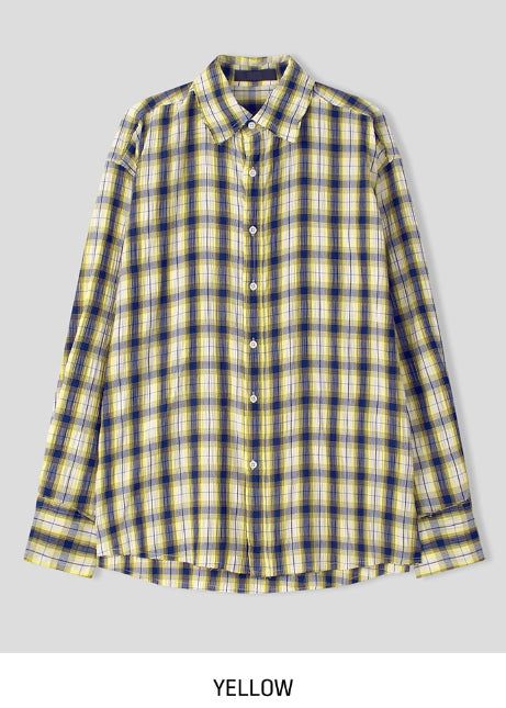 High Wrinkle Decky Check Shirt