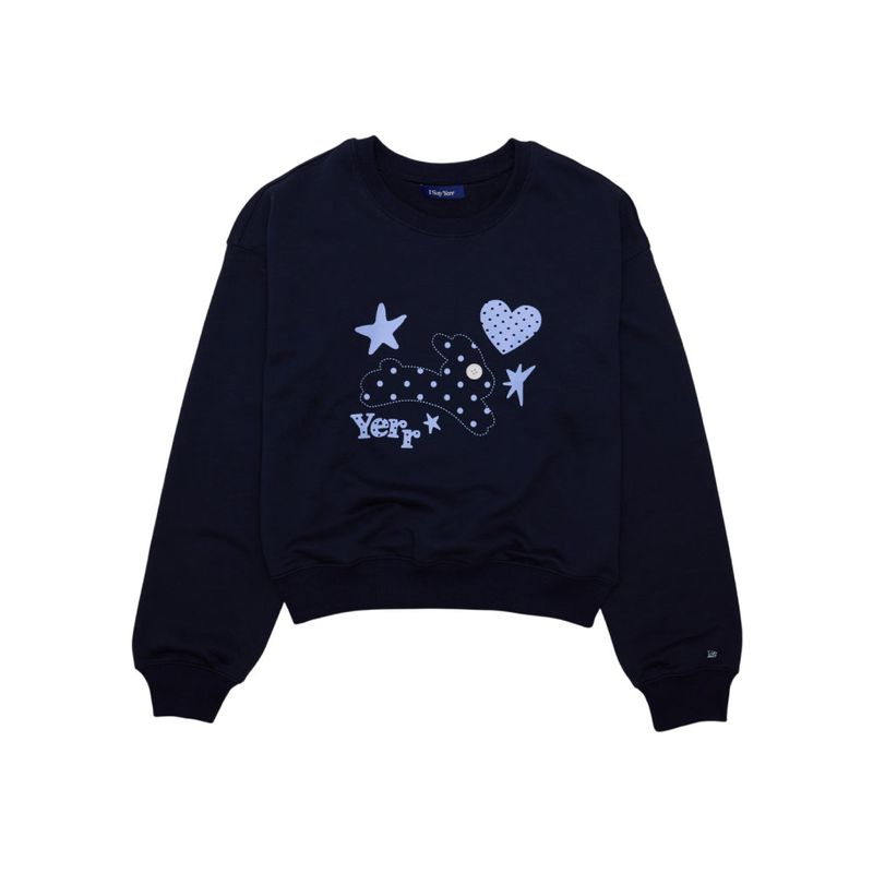 バニー スウェットシャツ (navy)