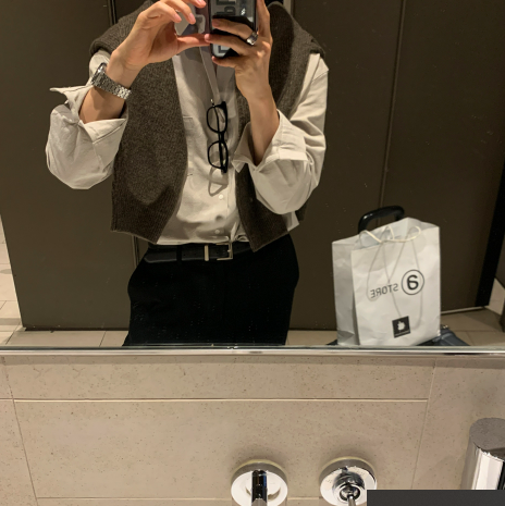  Square Pocket Overfit Corduroy Shirt