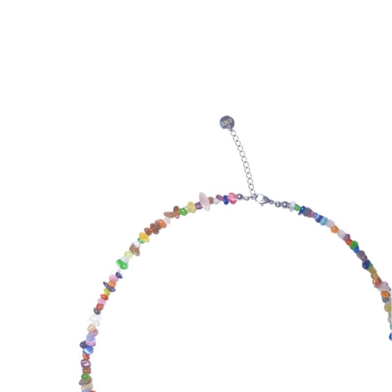 mini gemstone necklace (mix)
