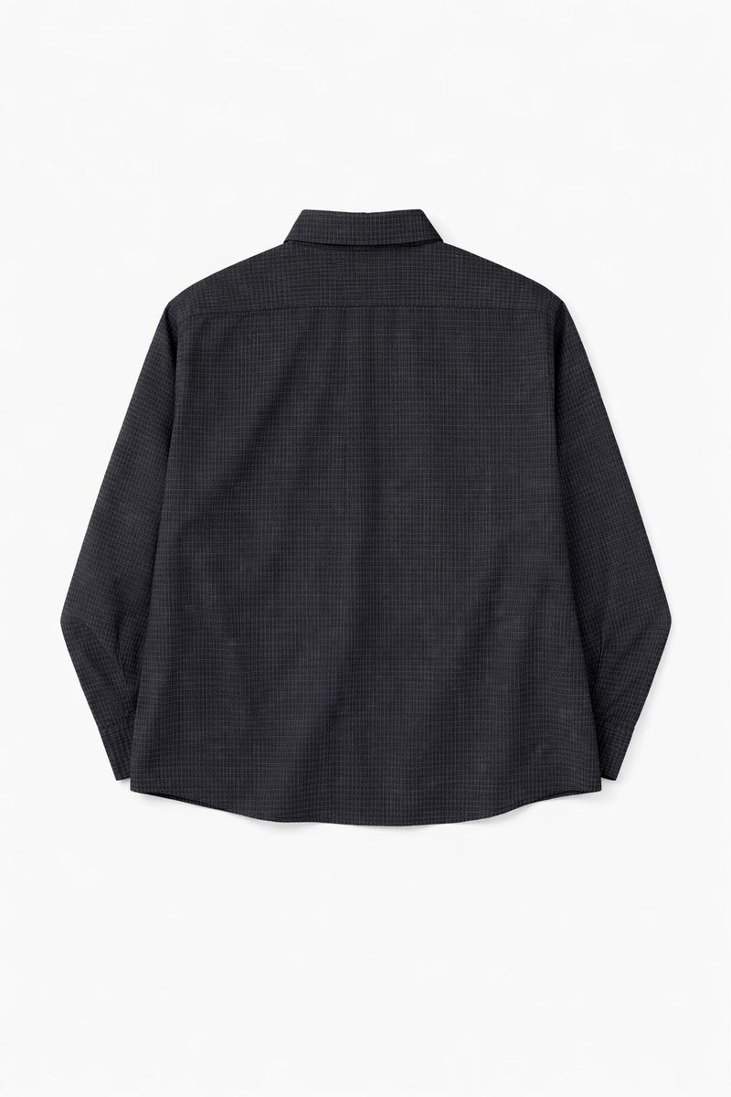 Mini Check Oversized Shirt (S, M, L / 3colors)