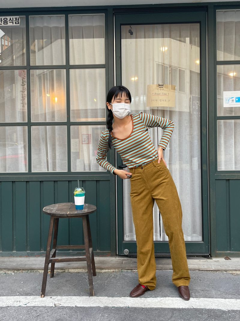 Teddy corduroy pants