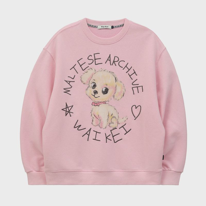 Drawing Maltese Sweatshirt