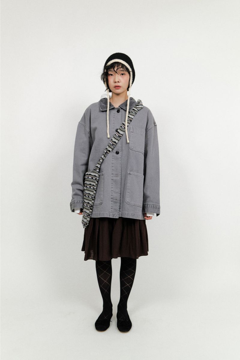 DUGGY（ダギー）の「プレップコーデュロイハーフコート (3color)（ジャケット/アウター）」