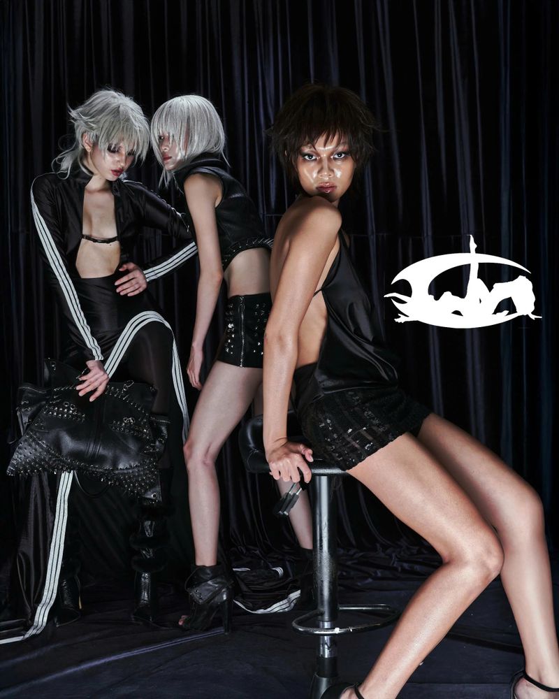MIDNIGHT GLARE MINI SKIRTS