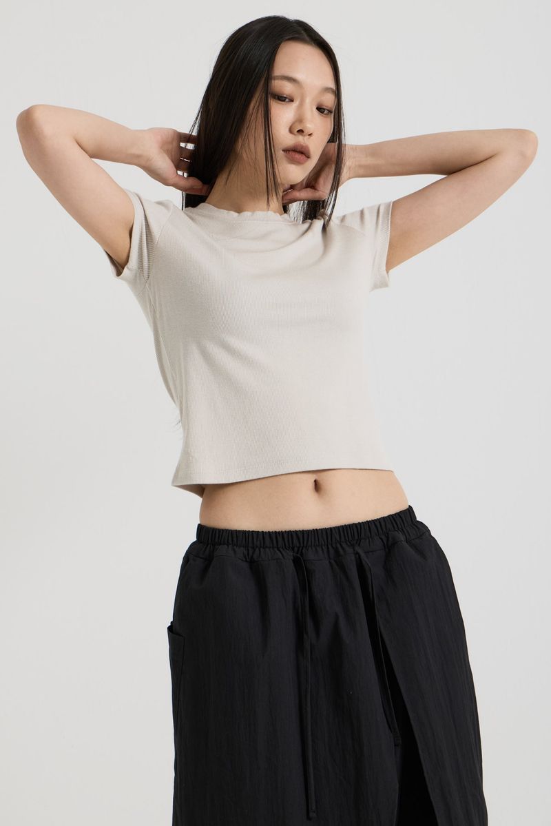 Baby T-shirt, Light Grey
