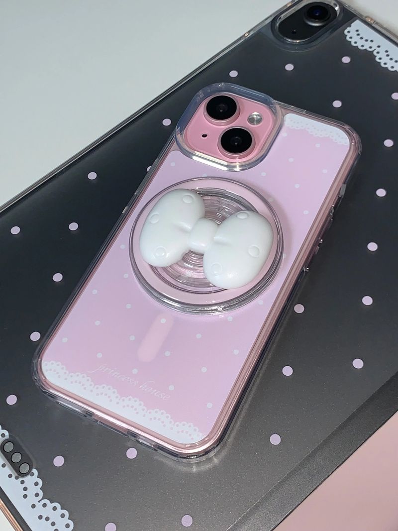 lace polka dot phone case - magsafe gelhard
