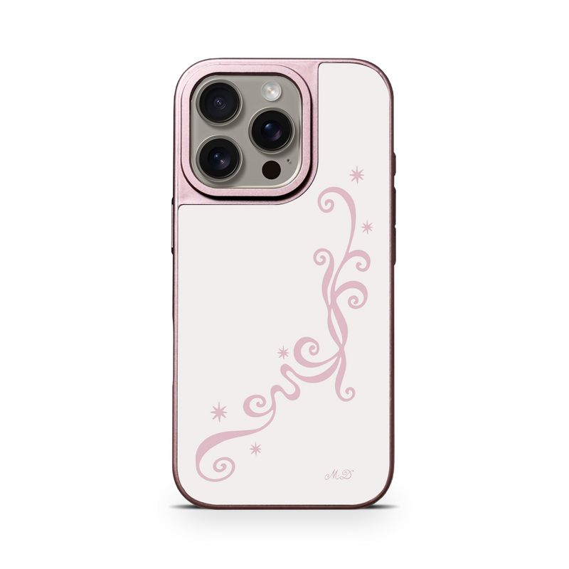 Wavy Color Bumper Case (PINK)
