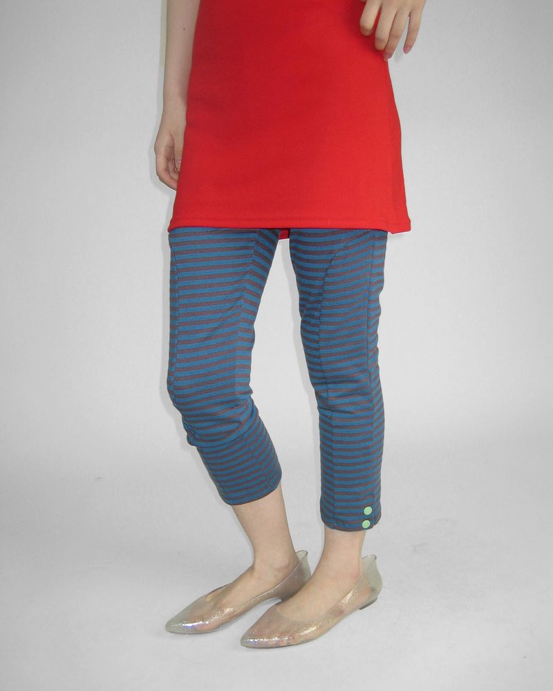 NUPHLO(ニューフロー)の「CHUNKY STRIPE LEGGINGS(Pants)」