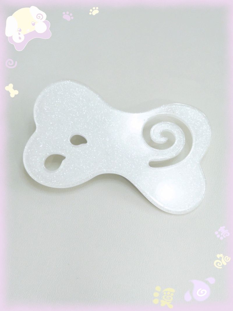 swirl bone pin (2type)