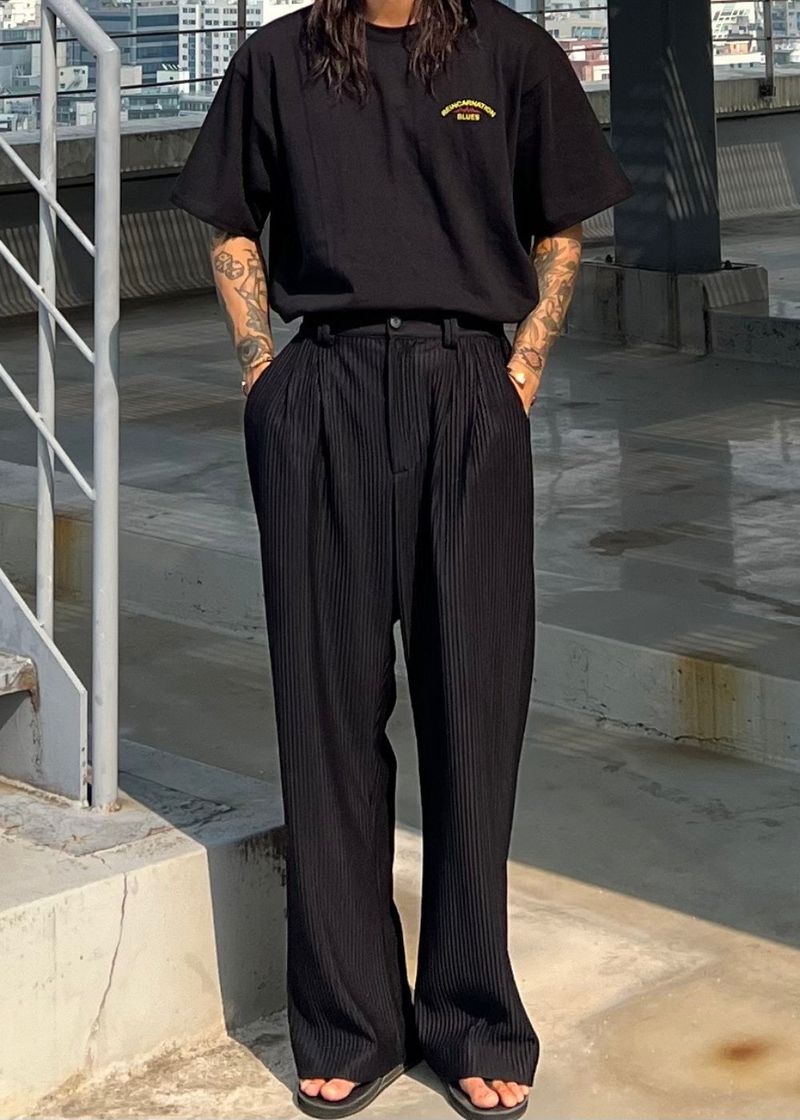 [VIR] obi pleats pants 3COLOR