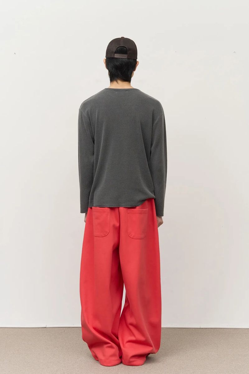 Gell Pigment Waffled Longsleeve