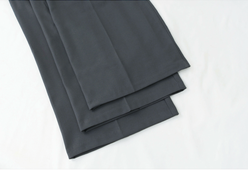 LMN All-Day Pintuck Bejo Wide Slacks (4 colors)