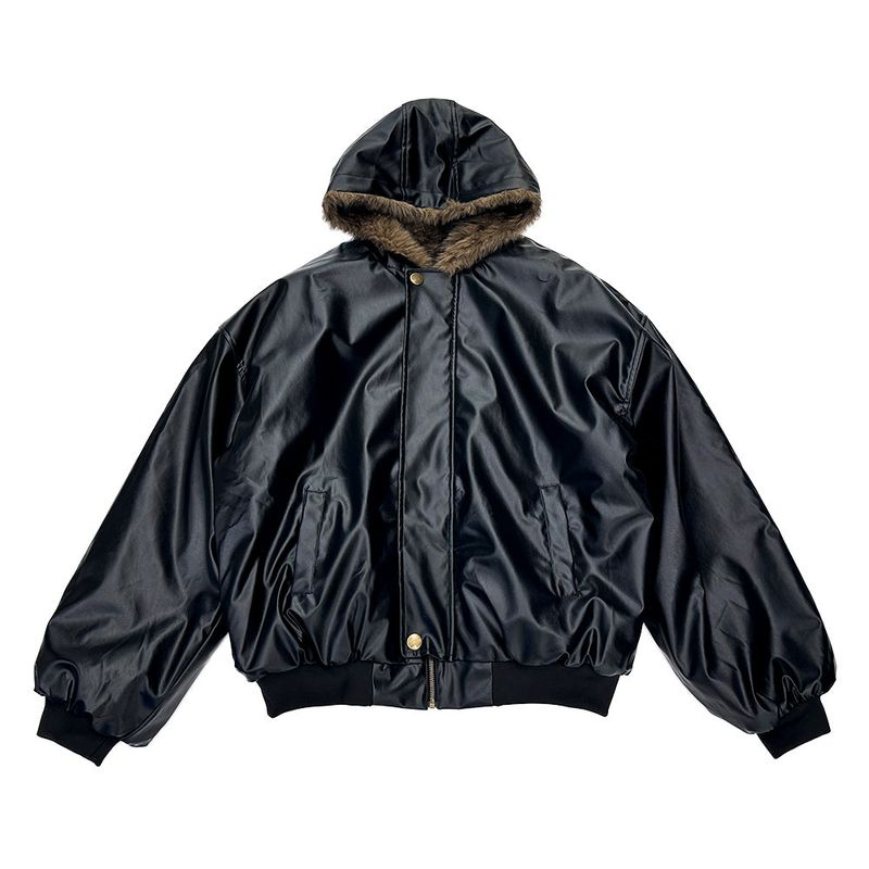 Horn Reversible Leather Jacket