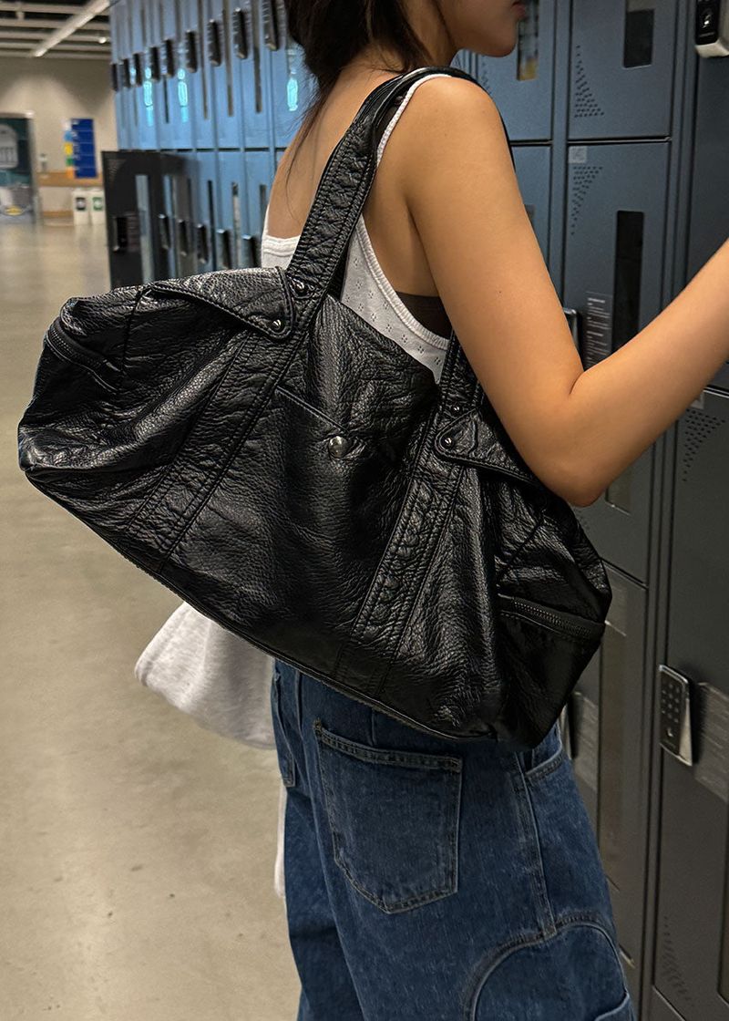 BLACK 2WAY SHOULDER BAG