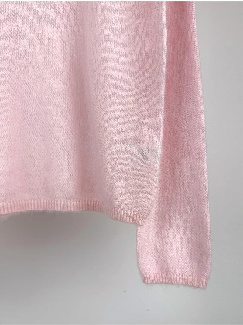 MOHAIR WHOLEGARMENT KNIT (3C)