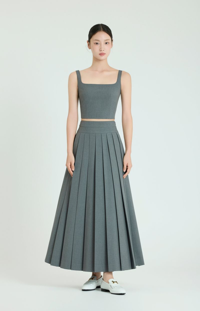 NO.24 SKIRT - GREY