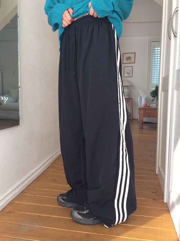 Seru Track Nylon Wide Pants