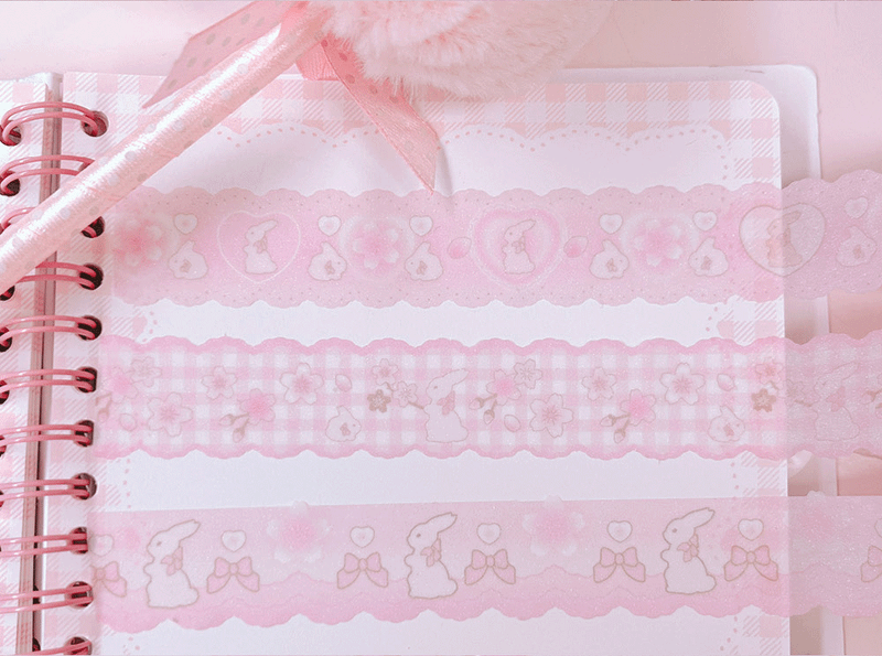 cherry blossom rabbit ♡ masking tape